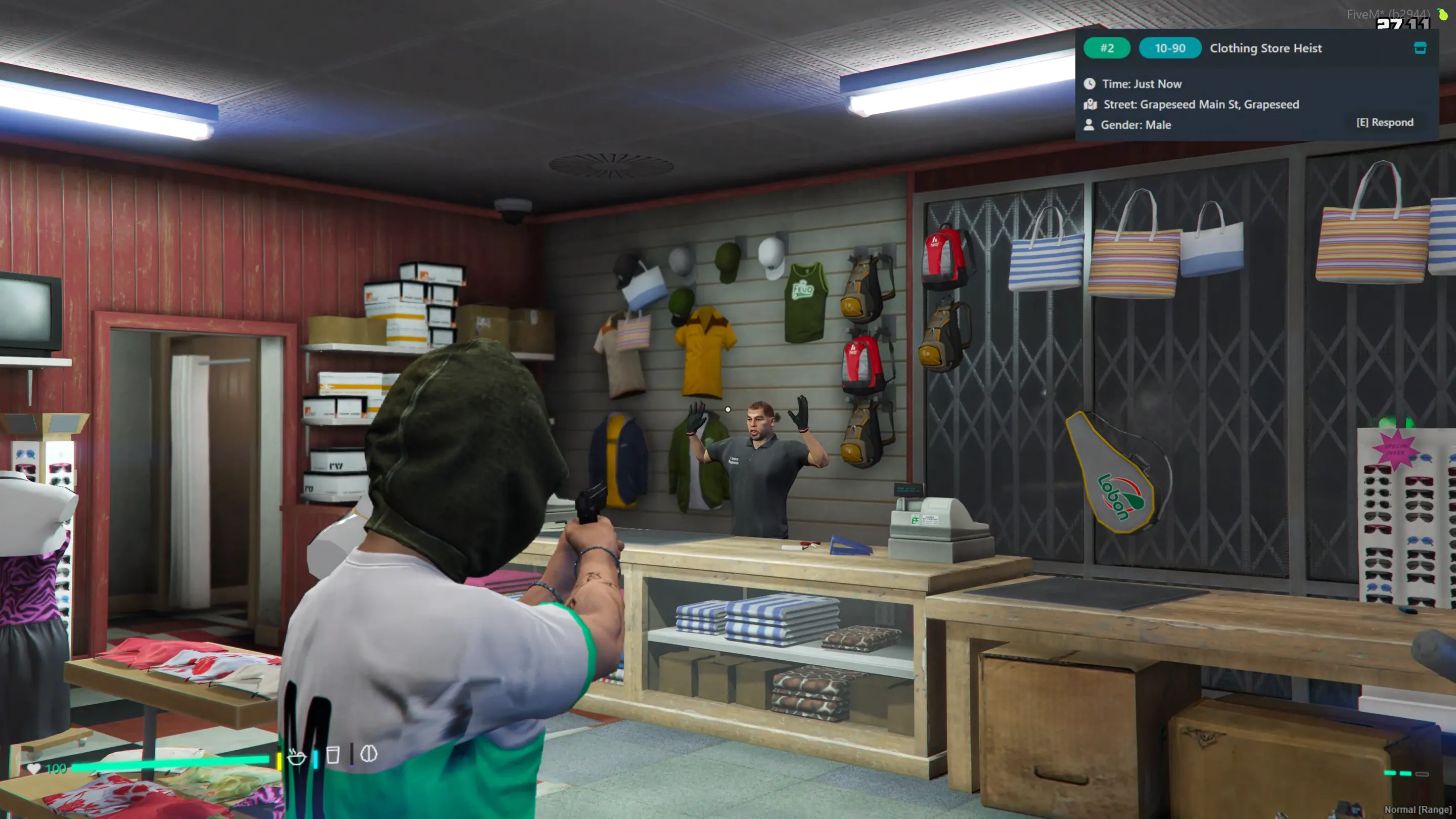 Clothing Store Heist