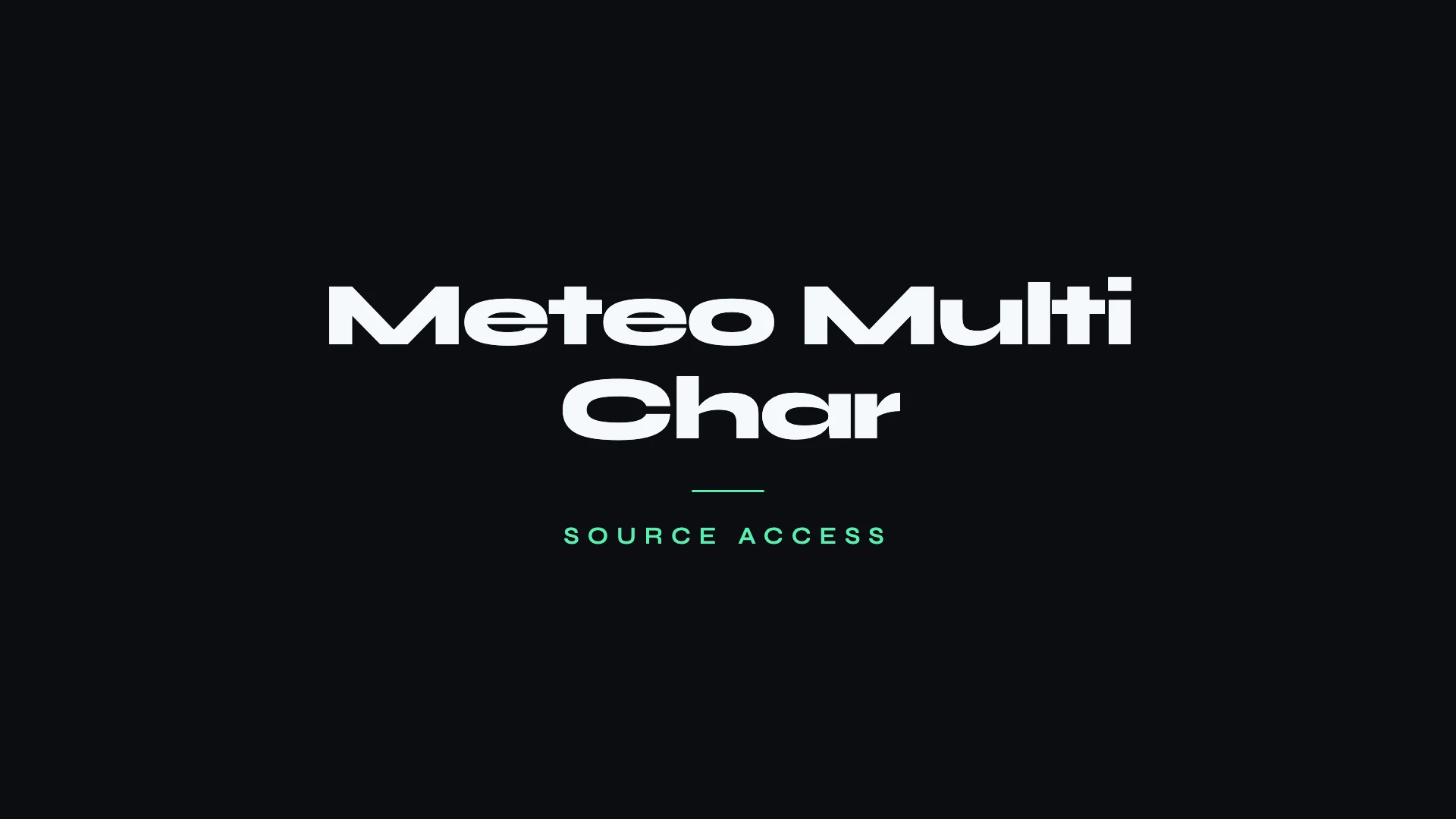 Meteo Multi Char