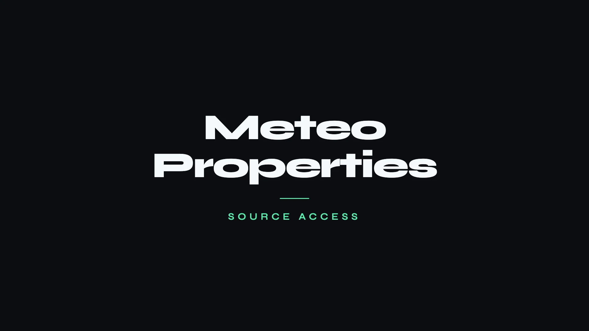 Meteo Properties