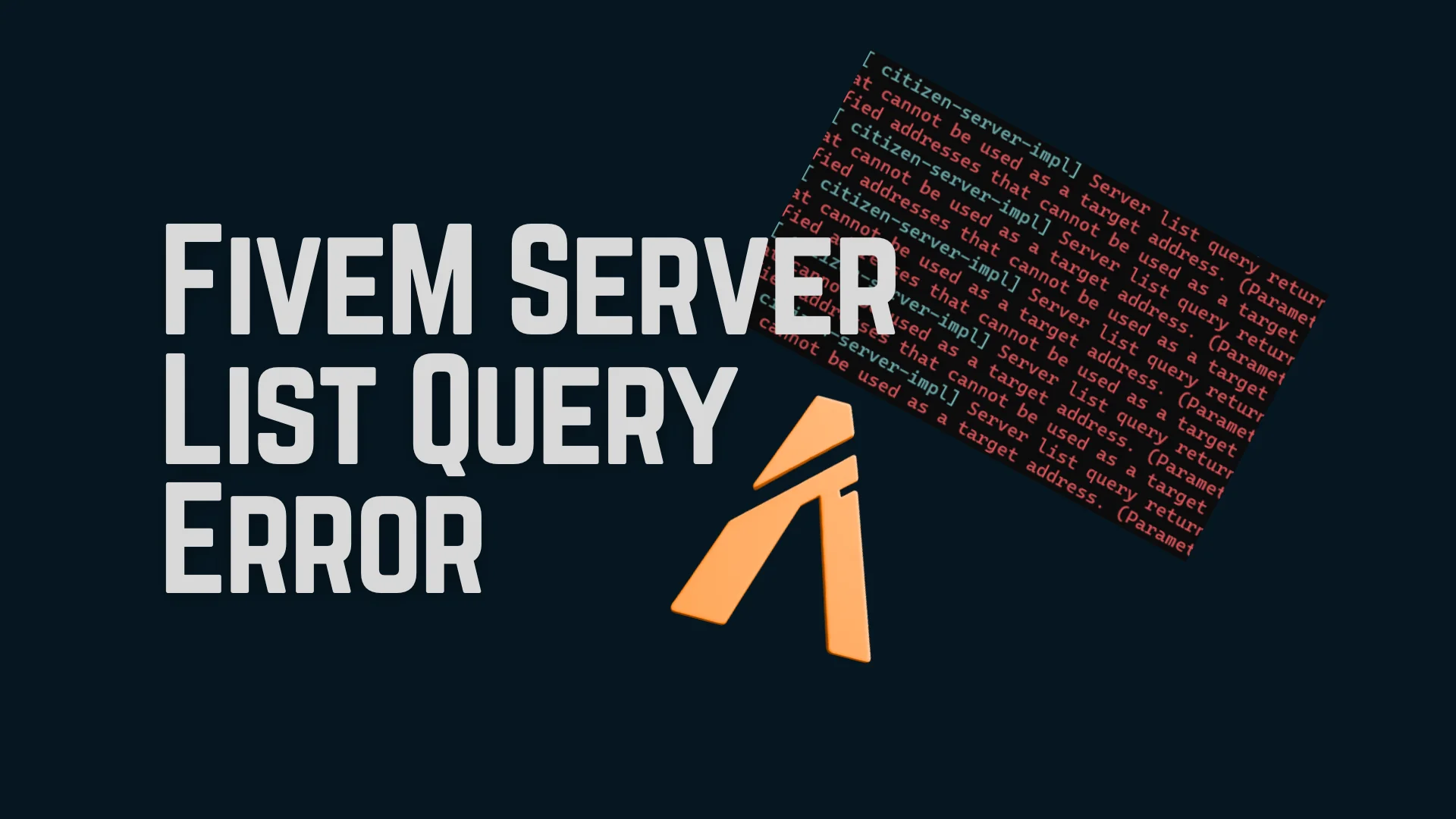 How to Fix FiveM Server List Query Error (2026)