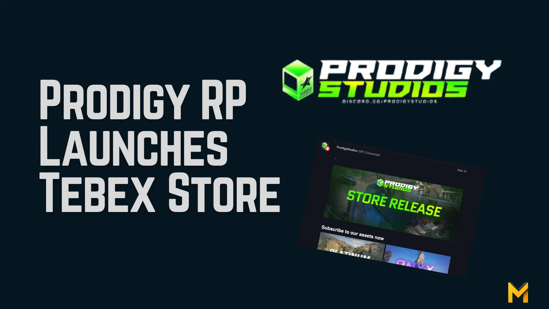 Prodigy RP Launches Script Store: What It Means for FiveM (2026)