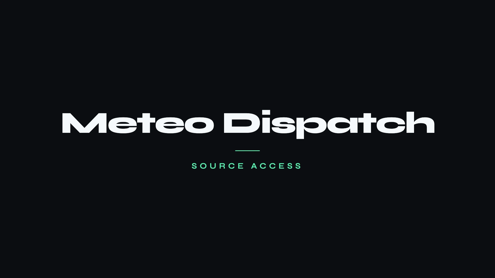 Meteo Dispatch