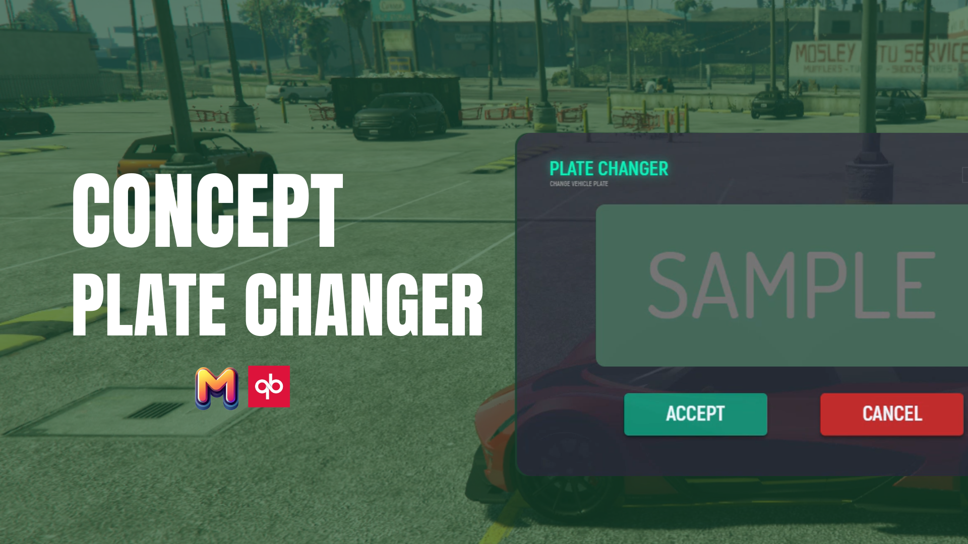 FiveM Plate Changer